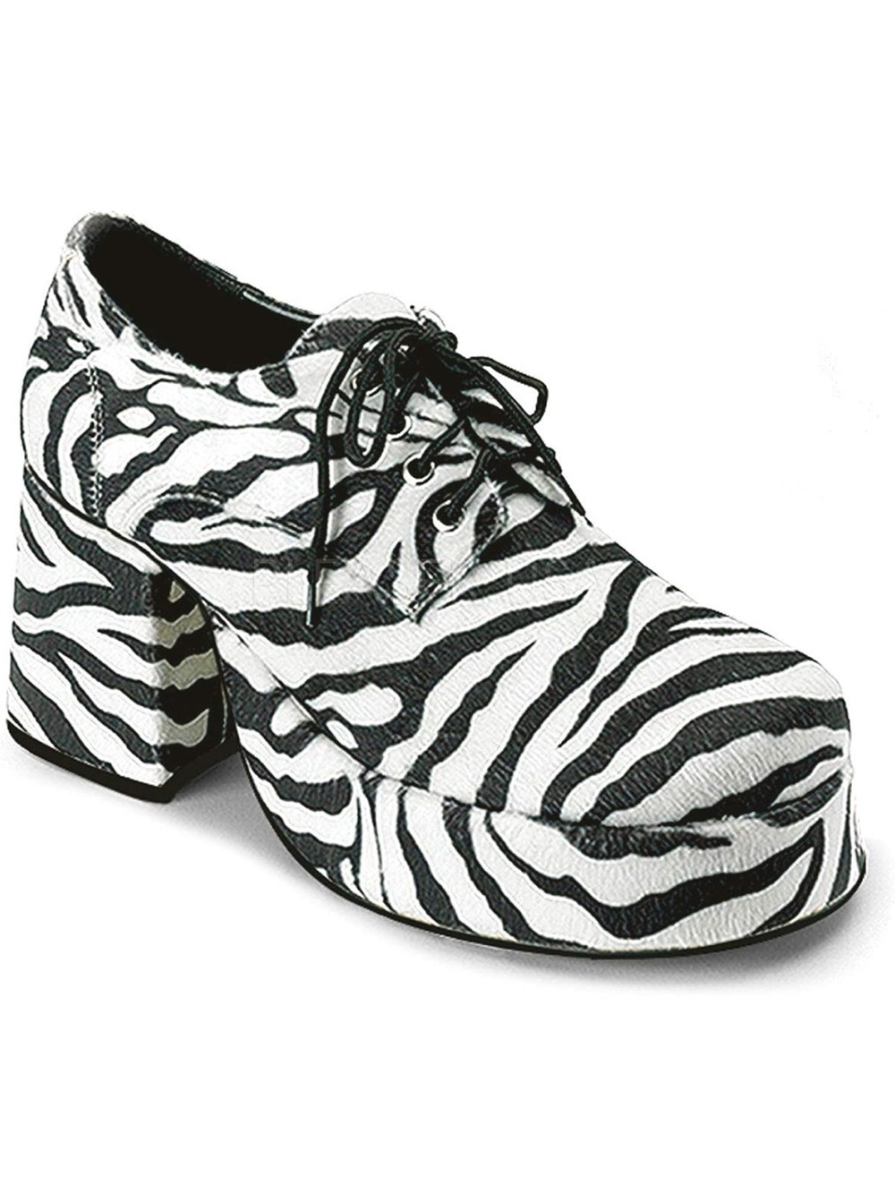 Ellie Shoes Men's Platform, Zebra